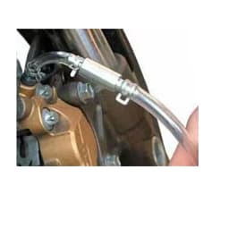 Clear Oil Extraction Pipe Rubber Brake Bleeder Kit One-Way Check Valves Quick-Connect Brake Bleeder Hose Replacement