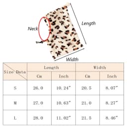 Fleece High Neck Dog Hat Winter Pet Accessories for Dogs Cats Windproof Warm Leopard Puppy Headgear Gorro Para Perro