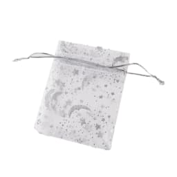 50Pcs Organza Bag Jewelry Packaging Gift Candy Wedding Party Goodie Packing Favors Pouches Drawable Bags Present Sweets Pouches