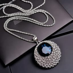 Classic Geometric Irregularity Pendant Long Necklace for Women 2026 New Sweater Accessories Cute Gifts Hip Hop Jewelry