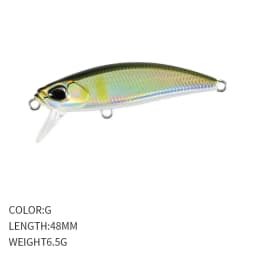Sinking Minnow lure 48mm 6.5g Hard Bait Wobblers Minnow Carp Fishing Lure Isca pesca Artificial Minnow Lure for Trout Bass
