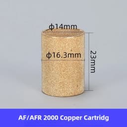 HEBAI AFR BF BFR GFR AW AF 2000 3000 4000 5000 Pneumatic Air Filter Element Copper Cartridge Fiber Filter Element Air Treatment