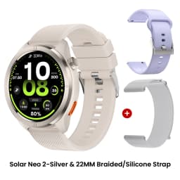 HAYLOU Solar Neo 2 Voice Calling Smartwatch 1.43'' HD AMOLED Display 24h Health Monitoring 150+ Sports Modes 1ATM Smart Watch