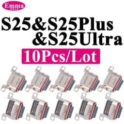 10Pcs Original Charging Port For Samsung S26 S25 S24 23 Ultra S22 S21 Plus S25 FE A34 A52 A53 A54 A56 Charger Connector Dock