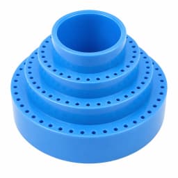 TOKTOS 35/116 Hole Rotary Tool Storage Box 360° Grinding Head Burr Drill Bit Polishing Accessory Organizer for Jewelry Tools