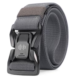 Men belt Classic Fashion Matching Essentials Tactical Quick Release Snap Snap Elastic Leisure Outdoor Metal buckle Tactical Belt