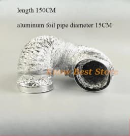 Pipe Part for Airbrush Spray Booth Exhaust Pipe Exhaust Fan Outlet Pipe Connector Air Outlet Flat Duckbill Exhaust Nozzle Hose