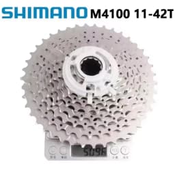 Shimano DEORE 10s CS-M4100 11-42T 11-46T 10 Speed Cassette For Mountain Bike Riding Parts Original