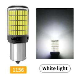 2pcs High Power Car LED Light Glass 4014SMD Canbus 1156 P21W PY21W 1157 P21/5W 7440 W21/5W W21W Turn Signal Lamp Tail Indicator