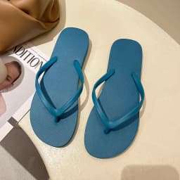 Women's Flats Flip Flops Non-Slip Summer New Casual Beach Women's Sandals Household Daily Fashion Comfortable Women's Slippers