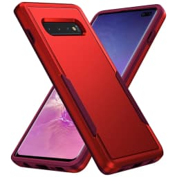 for Galaxy S10 Plus Case, Shockproof Hybrid Case Dual Layer Design Hard Cover for Samsung Galaxy S10 Cases