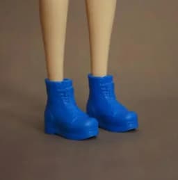 Toy accessories flat foot high heels boots shoes for your BB ST Dolls BBQB1