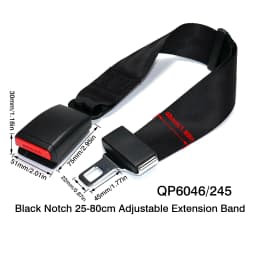 Adjustable Car Seat Belt Extender Suitable for 99% of Vehicle Models Safe Accessories 25cm 12cm 23cm 85cm Extend the Strap