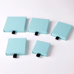 10Pcs 1.7Cm Thin Small Jewelry Packaging Box Multiple Colors Sizes Drawer Boxes For Ring Earrings Necklace Gift Storage Case