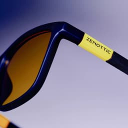 ZENOTTIC Square Polarized Night Vision Sunglasses - Lightweight TR90 Frame UV Blocking Shade for Driving Fishing Golf Sport