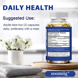 Vitamin D3 10000 IU + K2 Mk7 Capsules 120pcs for Bone, Heart Health & Immune Support, Non-GMO, Vegan, Enhanced Absorption