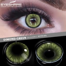 EYESHARE 1 Pair Aurora Europe Colored Contact Lens Yearly Use Cosmetic Colored Contacts Lenses for Eyes Beauty Contact Lenses
