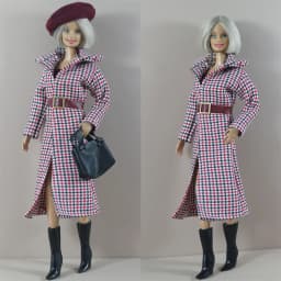 1 Set Doll Clothes 1:6 Scale Dress Outfit for 11.5 Inch 30cm Doll Many Style for Choice Gifts for Girls #03