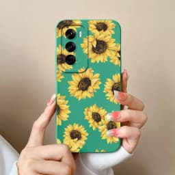 For OPPO Reno12 Pro 5G Case Lovely Dinosaur Liquid Silicone Soft Cases Shockproof Phone Cover For OPPO Reno 12 12Pro Fundas Capa