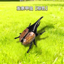 Clockwork beetle model simulation flower beetle movable joint insect winding crawling toy