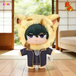 Genuine EAKI Gintama Beast House Blind Box Anime Figure Sakata Gintoki Shimura Shinpachi Kagura Plush Doll Toys Gift