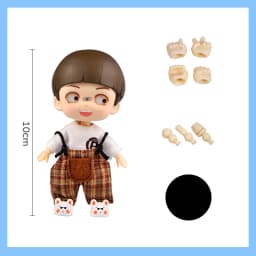 Cute YMY Whole Doll Movable Joint Doll BJD Doll Including: Doll Head Body Clothes Shoes for Obtisu11,Gsc Head Surprise Gift