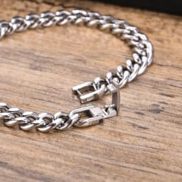 Vnox 7/9mm Cuban Chain Bracelets for Men Women, Waterproof Stainless Steel Link Chain Wristband,19/21cm Length Classic Jewelry