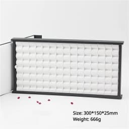 Wholesale large multi-digit gem storage box diamond display box V Groove colorful gems Box PortableGem Display Tray with Lid