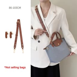 Leather Bag Shoulder Strap for Longchamp S Durable Leather Bag Strap Conversion Kit for Women Crossbody Bags