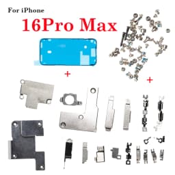 1set Full Inside Small Metal Parts Shield Plate Set Kit Holder Bracket For iPhone 6s 7 8 XS XR XS 11 12 13 14 15 16 Pro Max Plus
