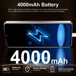 IVMI Global Vision XS26 Ultra Smartphone 4G Network Android 32GB ROM Dual SIM Google Play Store 6.56'' 4000mAh Mobile Phones
