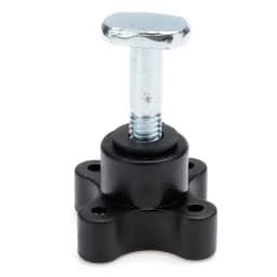 5pcs T-Track Knob Kit with 7 Star Threaded for Woodworking Jigs and Fixtures