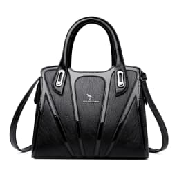 3 Layers Large Capacity Designer Women Top-Handle Bags Shoulder Crossbody Bags for Women Luxury Patent Leather Casual Tote Bag