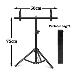 T-shaped Photography Backdrops Stand Photo Studio T Shape Support Light Stands Mini Holder Tripod For PVC Background Cloth Paper