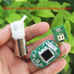 DC 3.7V 1W Motor Circuit Board With Display Screen Motherboard Circuit Board Type-c Interface DIY Electronic Accessories