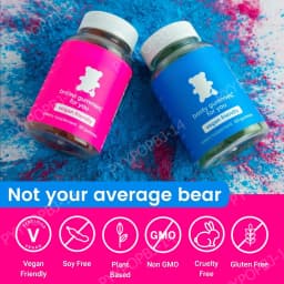 Top&Peach Support Combo Pack Multivitamin Gummies for Women Includes Herbal Extracts & Essential Vitamins Gluten Free 60 Count