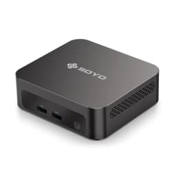 SOYO Y5 Plus Mini PC Intel 4th Gen Intel Core I7 Processor 8GB RAM 128GB SSD Windows 11 PRO Bluetooth WIFI5 Display Mini Computer