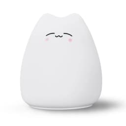 LED Colorful Night Light Animal Cat Silicone Soft Cartoon Baby Nursery Lamp for Gift Dropshipping