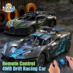 4WD RC Sports Car High Speed Remote Control Mini Scale Model Vehicle Electric Drift Racing Car Toys for Boys Kids Back to School