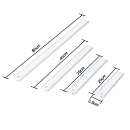 Night Light TYPE-C USB Lights Motion Sensor LED Three Colors In One Lamp For Kitchen Cabinet Bedroom Wardrobe Indoor Lighting
