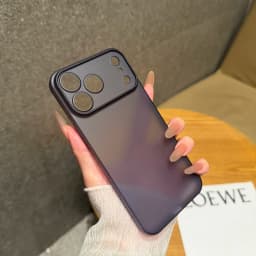 Luxury Ultra Thin 0.3MM PP Case for iPhone 18 17 Air 16 15 14 Plus 13 12 11 Pro Max Hard Clear Translucent Lens Protection Cover