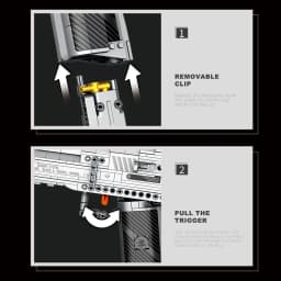 Military Series Building Block 356PCS Desert Eagle Pistol Can Shoot Model DIY Assemble Puzzle Brick Wargame Toys Birthday Gift