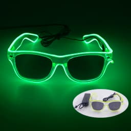 New Party Glasses Luminous Colorful LED Glasses Lighting Up Nightclub DJ Bar Music Dance Party Young Man Children Birthday Gift
