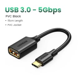 UGREEN USB C to USB 3.0 OTG Adapter Type C OTG Data Cable For Phone Oneplus iPhone 13 12 Pro Xiaomi USB C to USB OTG Cable