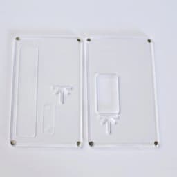 DIY Door Hinge Mounting Plate With Holes For Home Kitchen Cupboard for for BB Stubby aio RAGA SSPP switch panels Doors Furniture