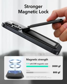 ESR for MagSafe Wallet 5 Card Holder for Phone Case RFID Blocking Magnetic Wallet for iPhone 17/16/15/14/13&Selected Samsung