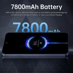 K-Touch I17 Pro Max Mobile Phones 7.3 Inch Smartphone Android 15 Cell Phone 22G+2TB 16+48MP Camera 5G Dual Card Dual Standby 7800mAh Face Unlocked Cellphones