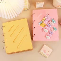 1pcs Hair Bows Organizer Book Large Capacity Headband Holder Hair Clip Storage Space Saving Accessory For Girl Room