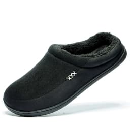 Men Winter Warm Fur Slippers House Non-Slip Soft Shoes Men Comfort Flat Heel Slides Home Indoor Bedroom Zapatillas Casa Mujer