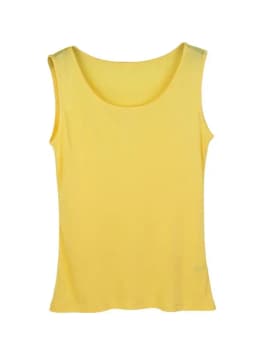 SuyaDream Women Tanks Knitted Real Silk Solid Vest O Neck Sleeveless Basic T Shirt 2025 Spring Summer Tops